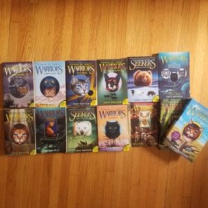 Warriors book lot (complete Power of Three) + more